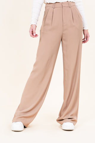 Dames pantalon camel - Laure