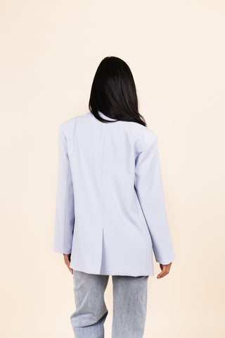 Oversized blazer licht blauw - Billy