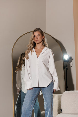 Oversized blouse wit dames - Molly