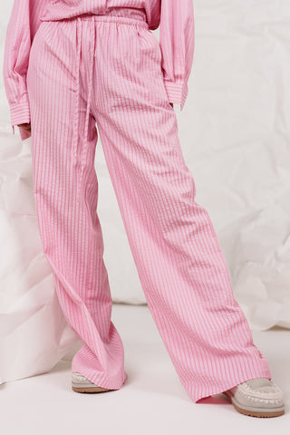 Pyjama broek dames roze - Holly