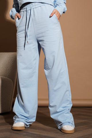 Straight leg jogger licht blauw - Leonie