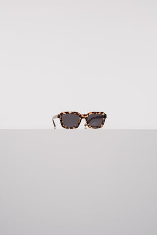 Zonnebril retro bruin tortoise dames